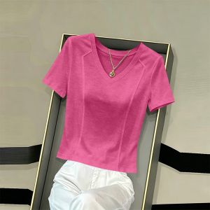 V.C.I | Bamboo Cotton Ice Silk V-Neck Short Sleeve T-Shirt