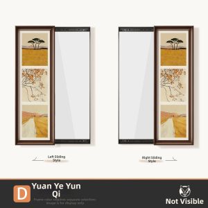 HAOJIUBUJIAN | Retro Style Hidden Full Length Mirror