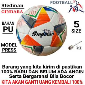 Bola Kaki / Sepak Bola Size 5 STEDMAN GINDARA MODEL PRESS BAHAN PU