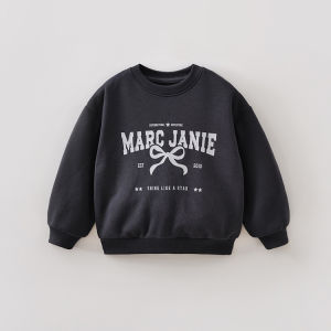 Marc&Janie | Gold Foil Bow Sweet and Cool Girls Hoodie