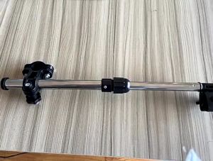 BEESTYLE ขาตั้งร่มกันแดด สเตนเลส แบบหนา สีเงิน อุปกรณ์เสริม สําหรับรถจักรยาน NO.3407