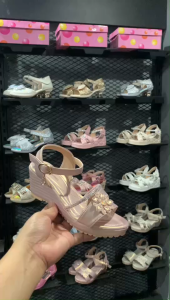 New Korean fashion high heels children summer Open Toe sandals Sandals Style Sandals for Girls