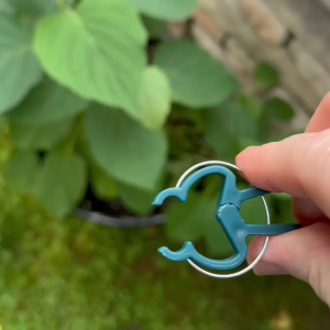 100 ชิ้นสวนพืชสนับสนุนคลิปสําหรับเถาพืชGarden Plant Support Clip พลาสติกทนทานนํากลับมาใช้ใหม่คลิปยึดพืช เรือนกระจ