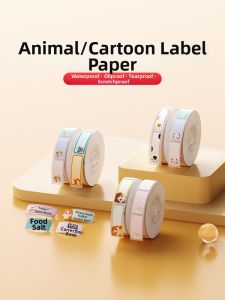 Niimbot | Waterproof Cute Cartoon Adhesive Label Sticker