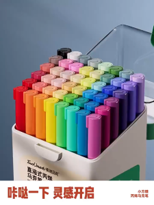 Touchmark Direct Ink Acrylic Marker Pen Soft Brush Tip For Kids