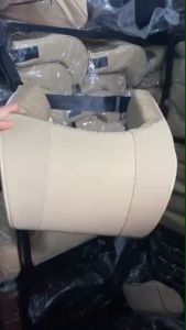 Gối Tựa Đầu Ô Tô Gối Tựa Lưng Ô Tô Cao Su Non Bọc Da Cao Cấp