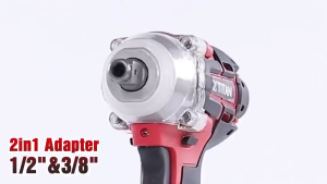 Impact Gun Impact Drill Impact Wrench Cordless Driver 2 In1 Electric Wrench Impact Battery1/2 " 1/4 "Drill