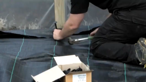 (แพ็ค50ชิ้น/100ชิ้น) ตะปูพลาสติกปักดิน หมุดปักดิน ตัวยึดผ้าคลุมวัชพืช ตะปูยึดผ้าใบ ตะปูพลาสติกยึดผ้าคลุม ลิ่มปักคลุมดิน เหนียวแข็งแรง