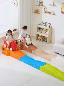 Pre Order Sliding Track Toy Car for Children Three-Stage Sliding Car Baby Toy Multi functional Balance Car