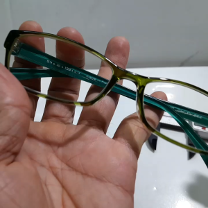 Gọng mắt kính Nhật Carl-Fit ngang kính 140mm second hand