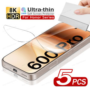 5PCS For Honor 600 500 200 Smart 400 Pro Win RT Ultra-Thin Hydrogel Film For Honor 600 Pro 400 200 Lite Soft HD Screen Protector