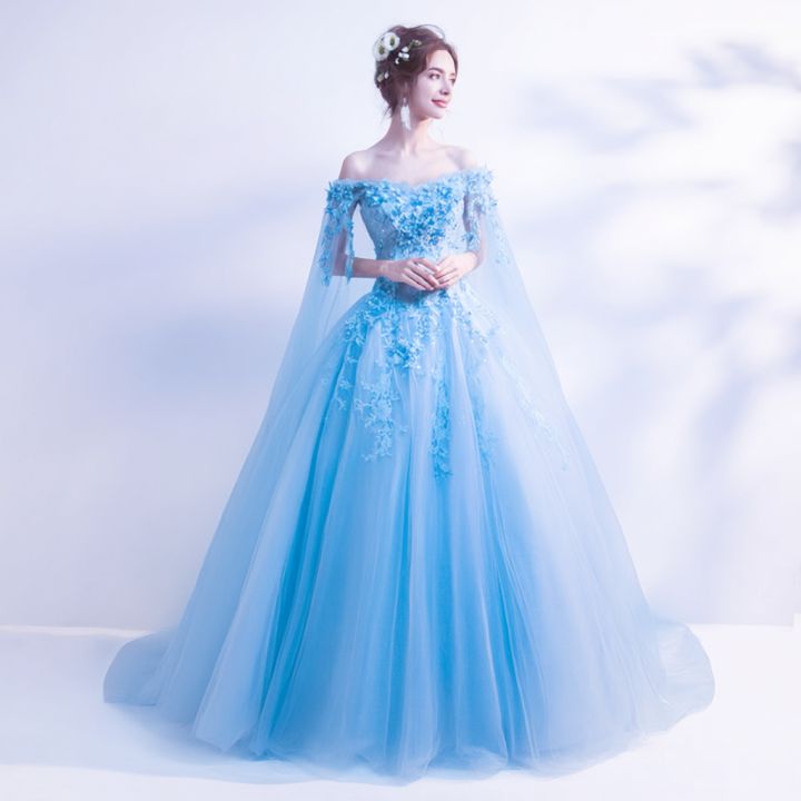 sachin and babi light blue dress Designer Gala Dresses & Gowns