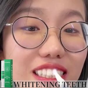 Mabrem Teeth Brightening Pen Whitening Teeth Plaque stains Removal Improve Oral Refreshing Pemutih gigi dan penghilang Noda