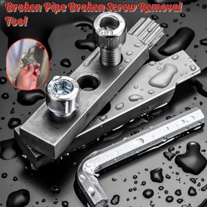 Faucet Angle Valve Broken Wire Extractor Water Pipe Bolt Remover Adjustable Thread Water Pipe Repair Tool 水龙头角阀断丝取出器