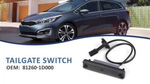 For Kia 2007 -2012 Carens Rondo Venga Ceed 2008 2009 2010 2011 2012 Rear Trunk Lid Switch 812601D000 Liftgate Switch Replacement
