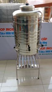 3-(Q9HCM)-ComBo Bình Đựng Nước Đá Giữ Nhiệt 2 Lớp loại 3 Vòi Dung Tích Chứa Khoảng 80L INOX Cao Cấp SUS304 + Chân Bình INOX Cao Cấp - Mã: BĐ80LI3+C5019I2–tr3-