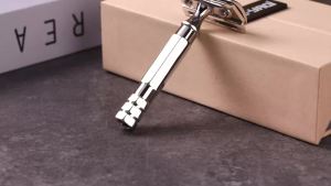 2026 YAQI THOT Stainless Steel Safety Razor - length 75mm 1.35mm gap High quality Professional Luxury Grooming Essentials