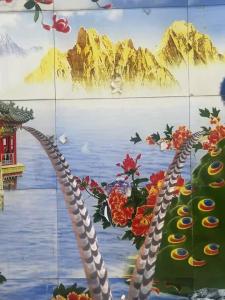 Realistic Feathers Headwear Jingju Peacock Feathers Headwear Womens Fashionable Hair Accessories Mens Cosplay Party Supplies