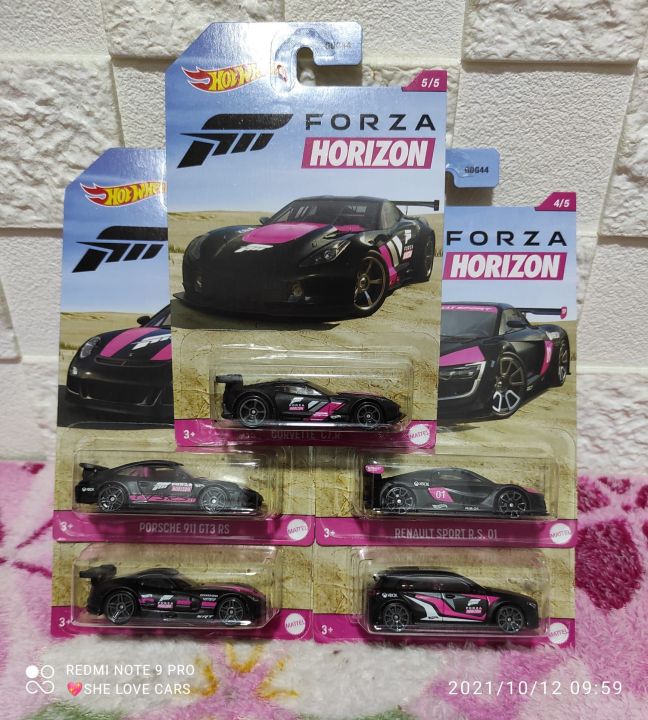 Hot Wheels Premium Forza Horizon Series set of 5 cars Fast And