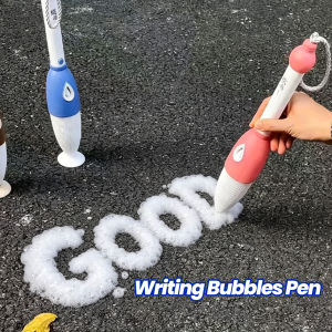 CONUSEA | Writing Bubbles Pen Brush Pompero Bubble Stick Calligraphy Outdoor Automatic Handheld Bubble Maker for Drawing Painting Toy