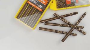 Bộ Mũi Khoan Xoắn HSS Phủ Coban M35 1.0-13mm 5/10 CÁI Thép Không Gỉ Dùng Cho Dụng Cụ Khoan Cắt Lỗ Gỗ/kim Loại