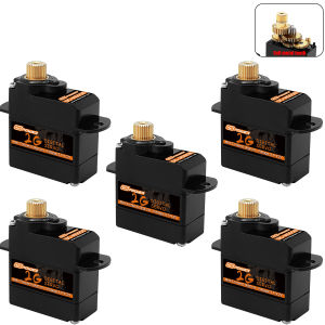 1/5/10/20PCS DSPOWER 2G Full Metal Gear Mini Digital Servo for RC Car Plane Fixed-wing Helicopter Airplane Boat Duct Robot Toy
