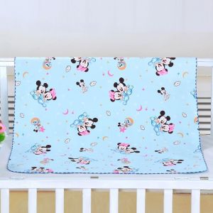 Double-Sided Washable Crystal Velvet Urinal Pad Childrens Waterproof Bed Sheet Nursing Pad Womens Menstrual Pad Large Size Elderly