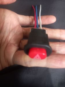 TOMBOL HAZARD ON OFF SAKLAR LAMPU SEIN MOTOR