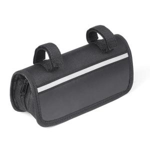NEW Waterproof Fabric Bicycle Handlebar Storage Bag With Reflective Strip Tool Organizer For Mountain Road Bike Commute Cycling