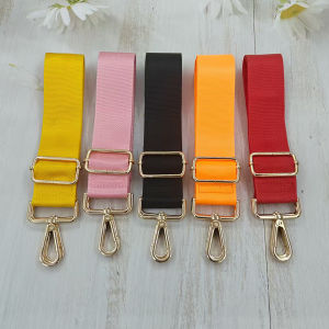 Simple And Versatile Solid Color Shoulder Straps Adjustable Bag Straps Replaceable Crossbody Bag Straps Travel Accessories