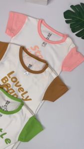 Baju Bayi Romper Fashion Bear Motif Laki-laki Perempuan