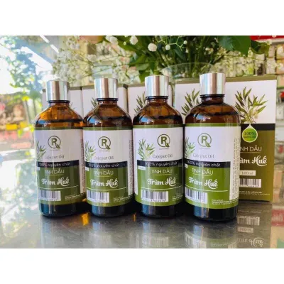 Chính hãng- Tinh Dầu Tràm Huế Hồng Tâm Nguyên Chất 100ml - Thơm phònggiữ ấmđuổi muỗi an toàn cho bé
