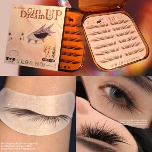 znk | Dramatic Fluffy Natural False Eyelashes Extra Large Winged