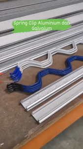 Set Spring Clip Almunium V2 - Green House Indonesia