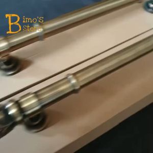 Handle Pintu Rumah Kuningan Asli Motif Nanas 60cm Gagang Pintu Kuningan Antik