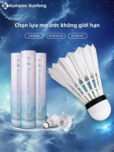 Cầu Lông Kumpoo Lông Ngỗng Bền Bỉ Bay ổn Định 10 Quả