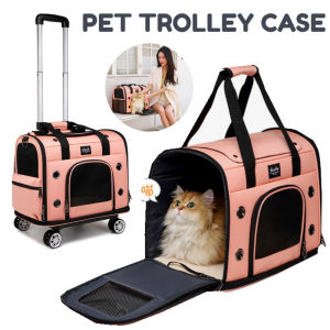 Pet Trolley Case Multifunctional Portable Dog Bag Outdoor Waterproof Travel Cat Dog Bag Outing Backpack Pet Carrier