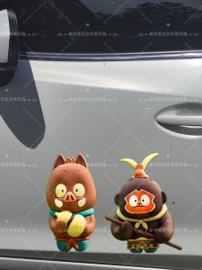 Cartoon Qitang Little Pig Devil Little Monster Journey to the West Big Movie Car Window Automobile Text Decorative Stickers