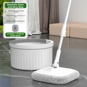 Lazy Hands-free Rotating Mop Bucket
