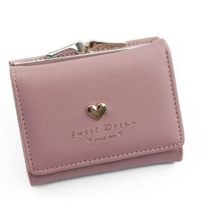 Dompet Clutch Compact Wanita Lipat 3 Premium