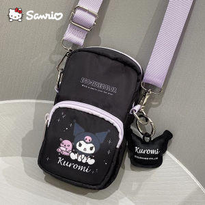 ZGO FUNSU | Cute Cinnamoroll Kuromi Childrens Crossbody Bag Schoolgirl Phone Pouch