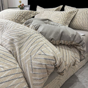 Yuzhaolin | Thick Flannel Scandinavian Style Bedding Set