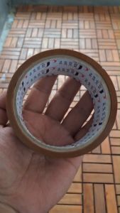 RADUKAL PROMO 1 Lusin (12 Roll) Lakban Coklat 45 x 72 Yard - Lakban Packing