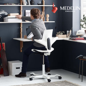 Ergonomic Back Support Saddle Office Chair