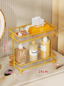 Cosmetic Storage Shelf Bathroom
