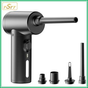 Electric Air Blower Wireless Air Duster 50000 RPM Dust Blowing Tool Computer Laptop Keyboard Camera Cleaner Crevice Cleaning Tool