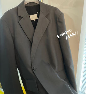 Dakiyo Eewen 21fw Opening Wide-Shoulder Suit Magic Loose Versatile Split Suit Jacket