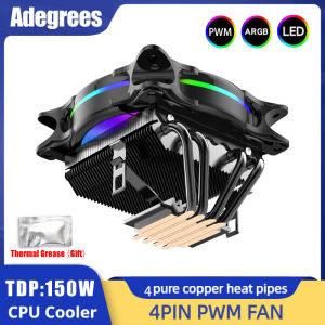 4 Heatpipes CPU Cooler & 120MM PWM ARGB Fan: A Comprehensive Guide
