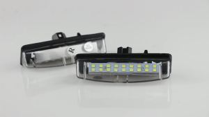 2 Chiếc Đèn LED Trắng Tấm Chắn Biển Cho Xe Toyota Yaris Sedan 2007-2016 Camry 2002-2011 Prius 2001-2003 Echo Lexus Is200/300