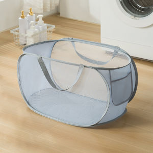 Foldable Breathable Hand-held Laundry Basket